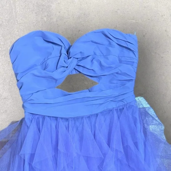 NWT hello molly in her fairytale tulle strapless maxi dress - Picture 6 of 10